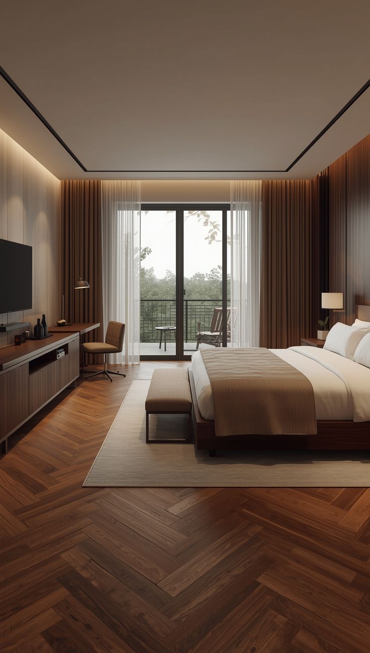 Minimalist bedroom